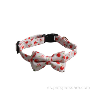 Impresión de frutas Pet Small Pet Gato Bow Tie Collar